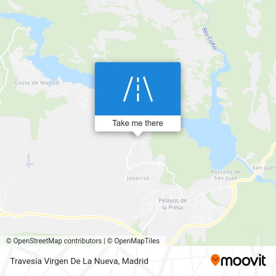 Travesía Virgen De La Nueva map