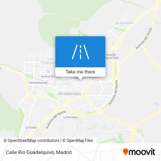 Calle Río Guadalquivir map