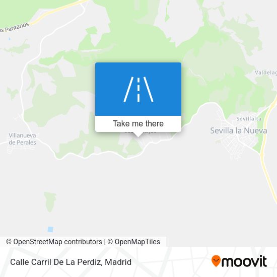 Calle Carril De La Perdiz map