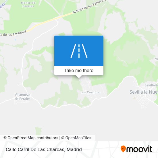 Calle Carril De Las Charcas map