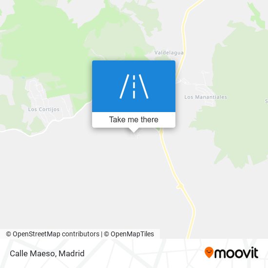 Calle Maeso map