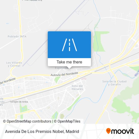 Avenida De Los Premios Nobel map