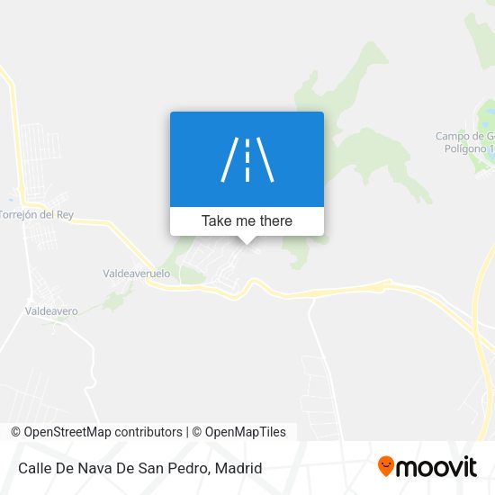 Calle De Nava De San Pedro map