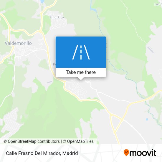 Calle Fresno Del Mirador map
