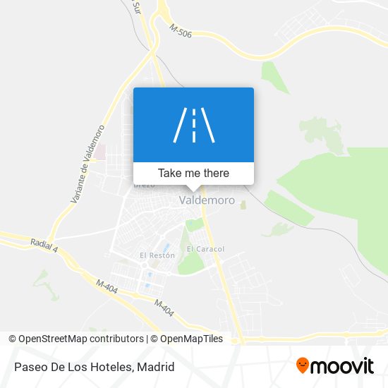 Paseo De Los Hoteles map