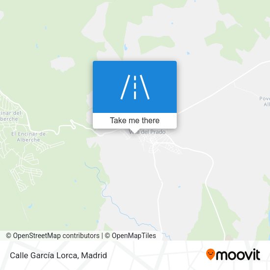 Calle García Lorca map
