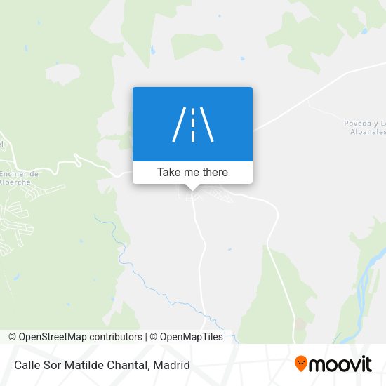 Calle Sor Matilde Chantal map
