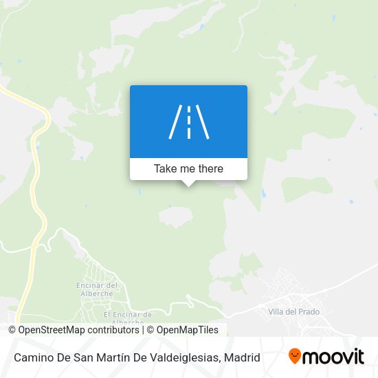 Camino De San Martín De Valdeiglesias map