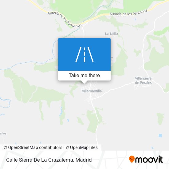 Calle Sierra De La Grazalema map