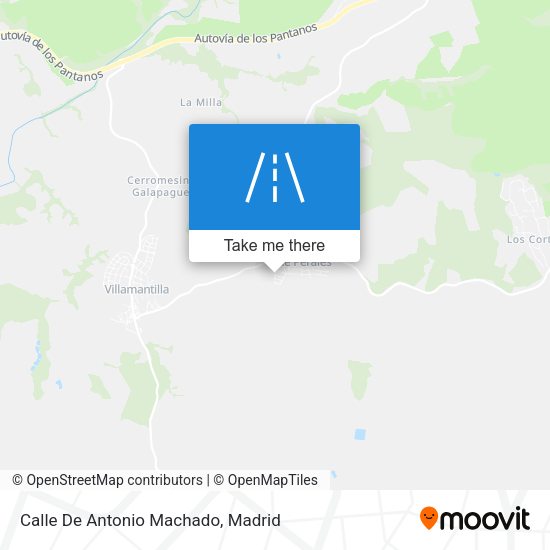 Calle De Antonio Machado map