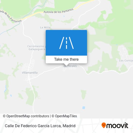 Calle De Federico García Lorca map