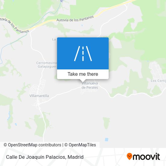 Calle De Joaquín Palacios map