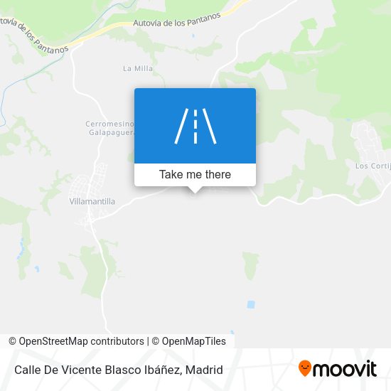 Calle De Vicente Blasco Ibáñez map
