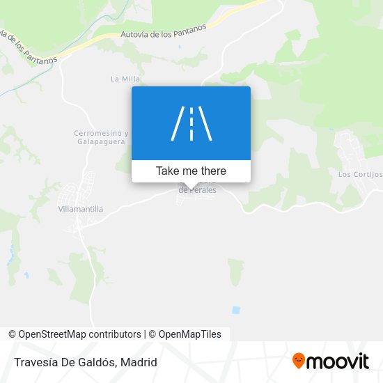 Travesía De Galdós map
