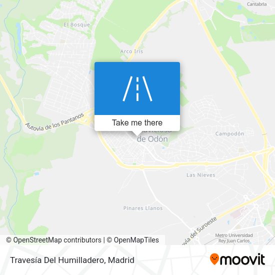 Travesía Del Humilladero map