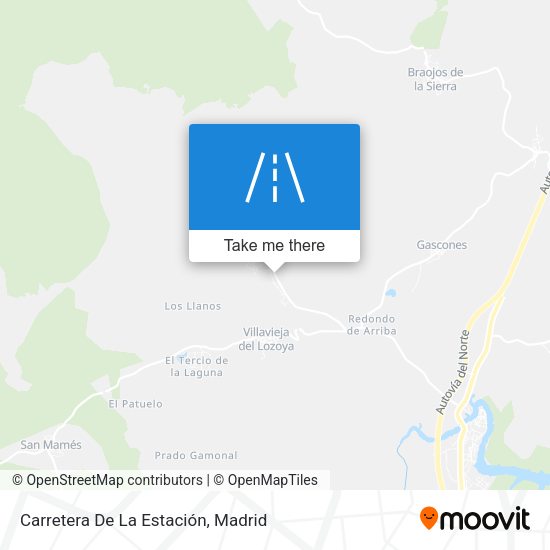 Carretera De La Estación map