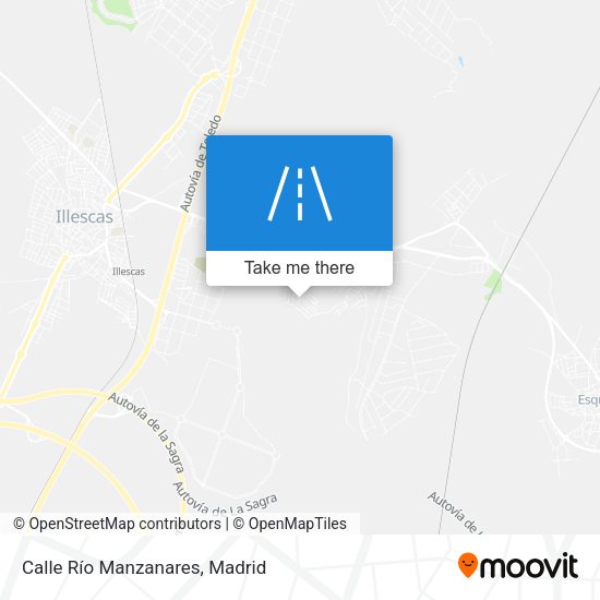 Calle Río Manzanares map