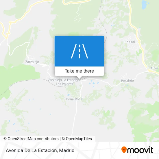 Avenida De La Estación map