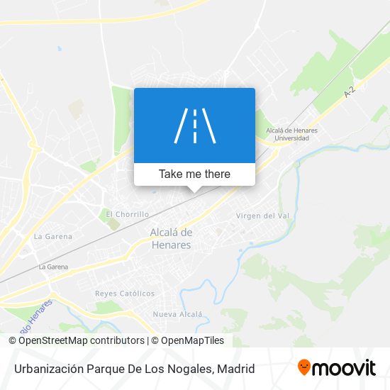 Urbanización Parque De Los Nogales map