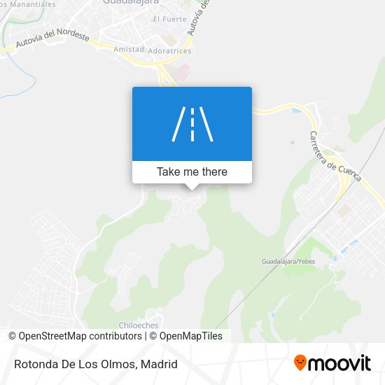 Rotonda De Los Olmos map