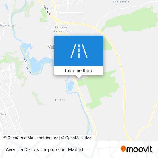 Avenida De Los Carpinteros map