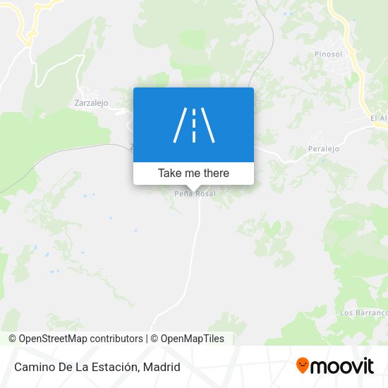 Camino De La Estación map