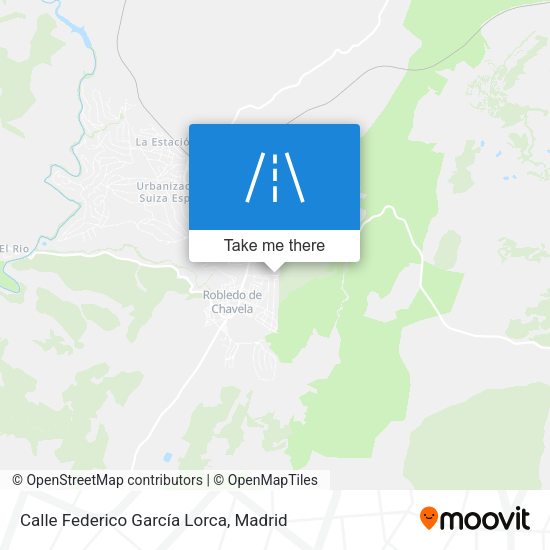 Calle Federico García Lorca map