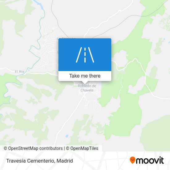 Travesía Cementerio map
