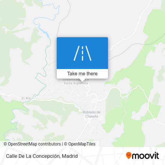 Calle De La Concepción map