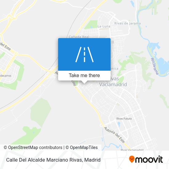 Calle Del Alcalde Marciano Rivas map