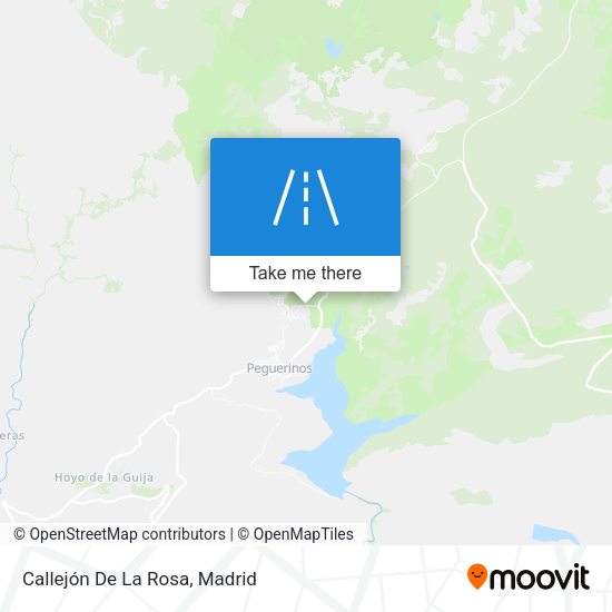 Callejón De La Rosa map