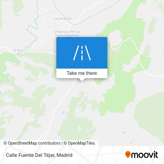 Calle Fuente Del Téjar map