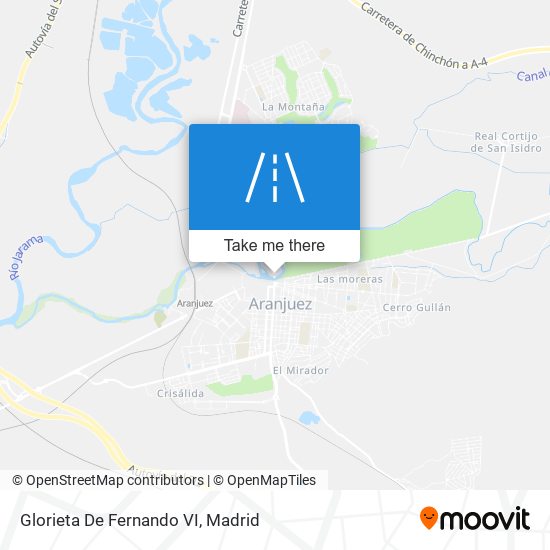 Glorieta De Fernando VI map