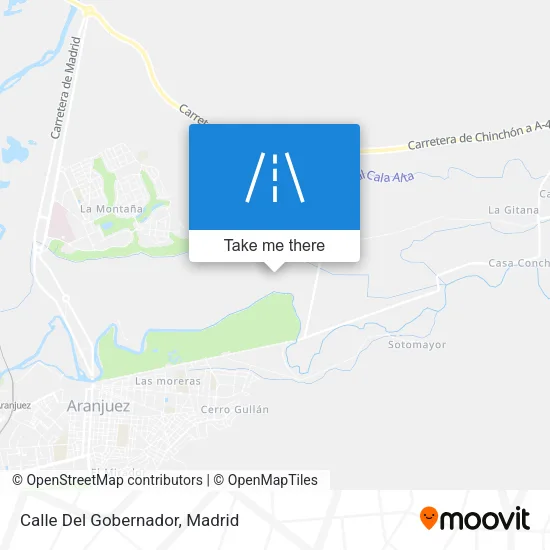 mapa Calle Del Gobernador