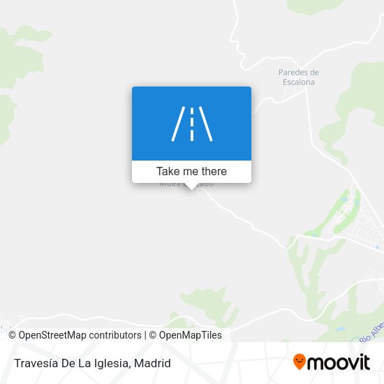 Travesía De La Iglesia map