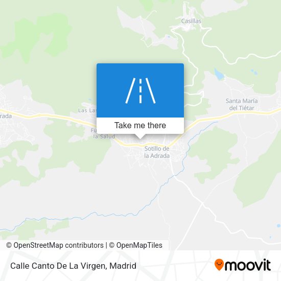 Calle Canto De La Virgen map