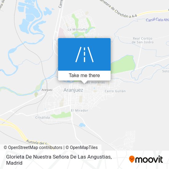 Glorieta De Nuestra Señora De Las Angustias map