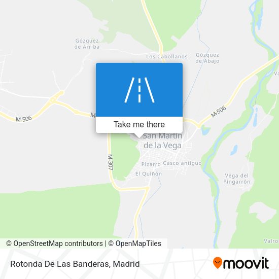 Rotonda De Las Banderas map