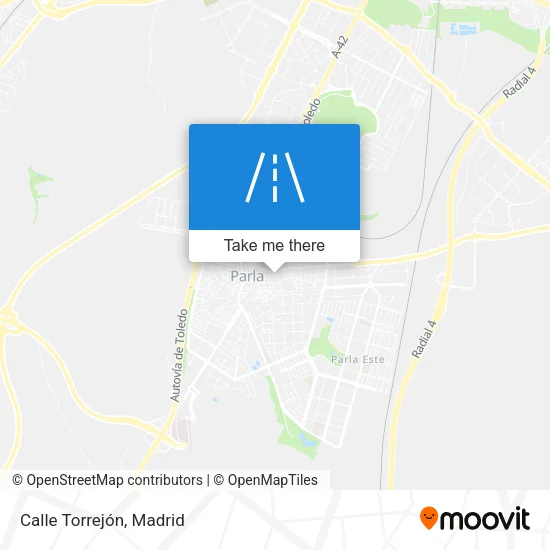 Calle Torrejón map
