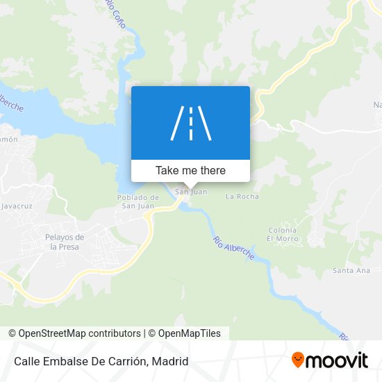 Calle Embalse De Carrión map