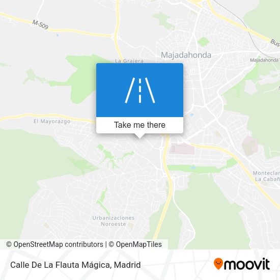 Calle De La Flauta Mágica map