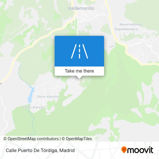 Calle Puerto De Tórdiga map