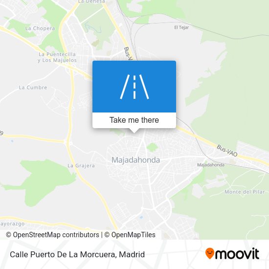 Calle Puerto De La Morcuera map