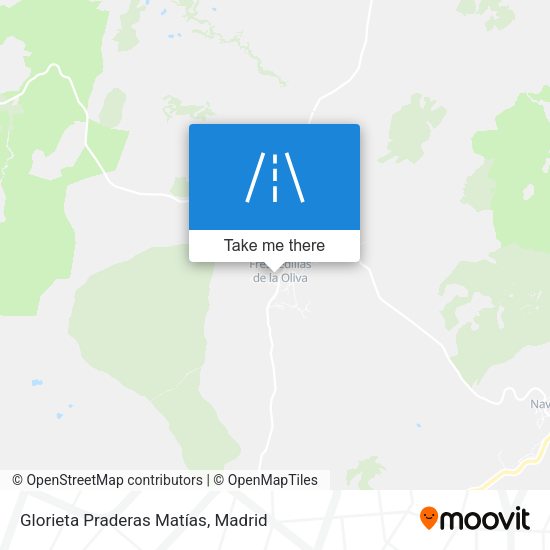 Glorieta Praderas Matías map