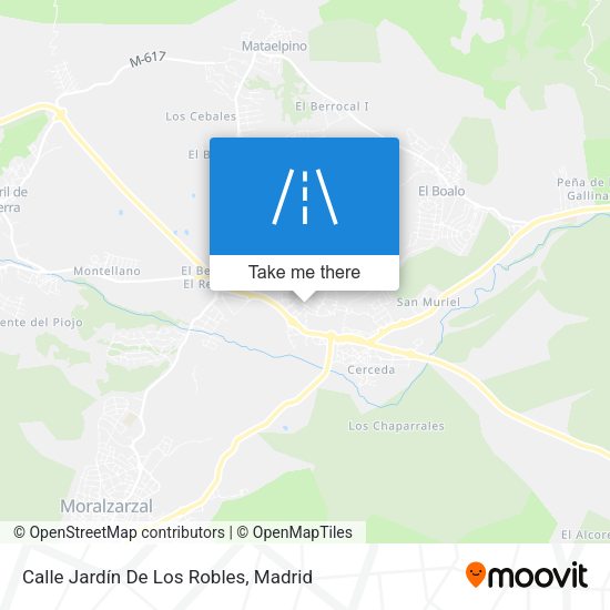 Calle Jardín De Los Robles map