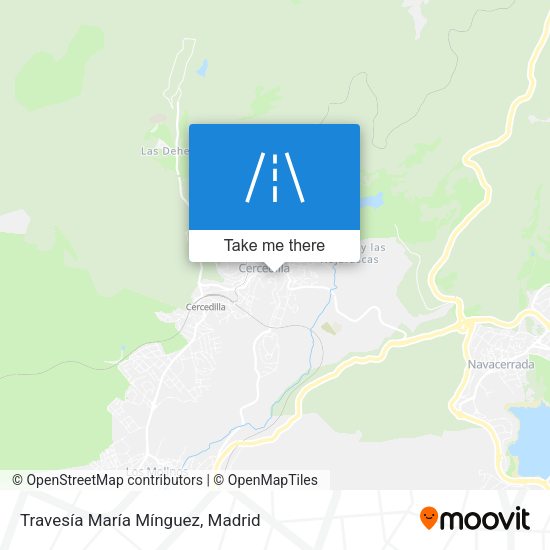 Travesía María Mínguez map