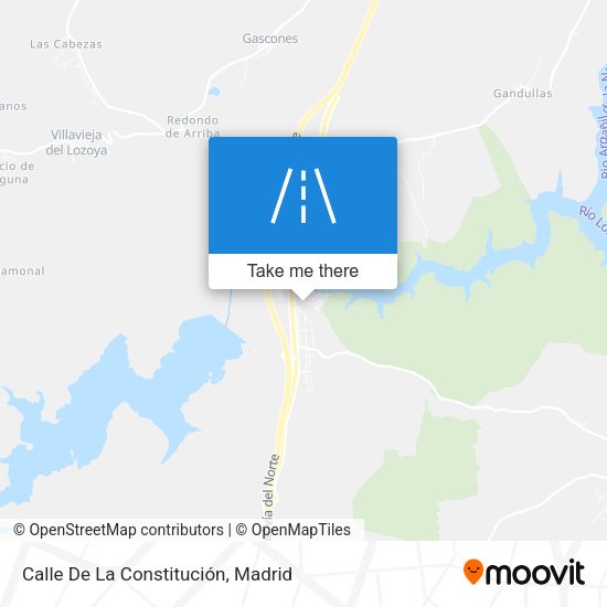 Calle De La Constitución map