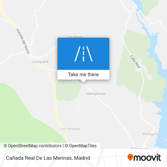 Cañada Real De Las Merinas map