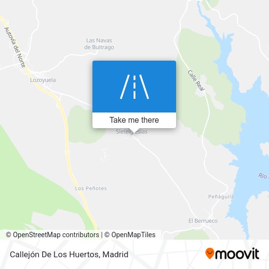 Callejón De Los Huertos map