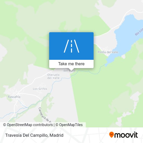 Travesía Del Campillo map